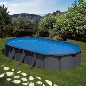 Piscine Gre Anthracite 730x375x132 KITPROV738GY