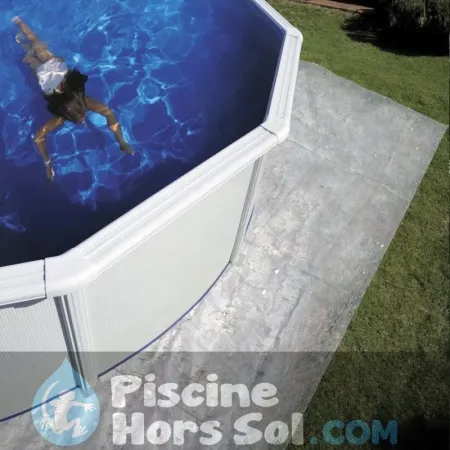 Jeux piscine - Toboggan Cyclone - Gris sable 33737 33739