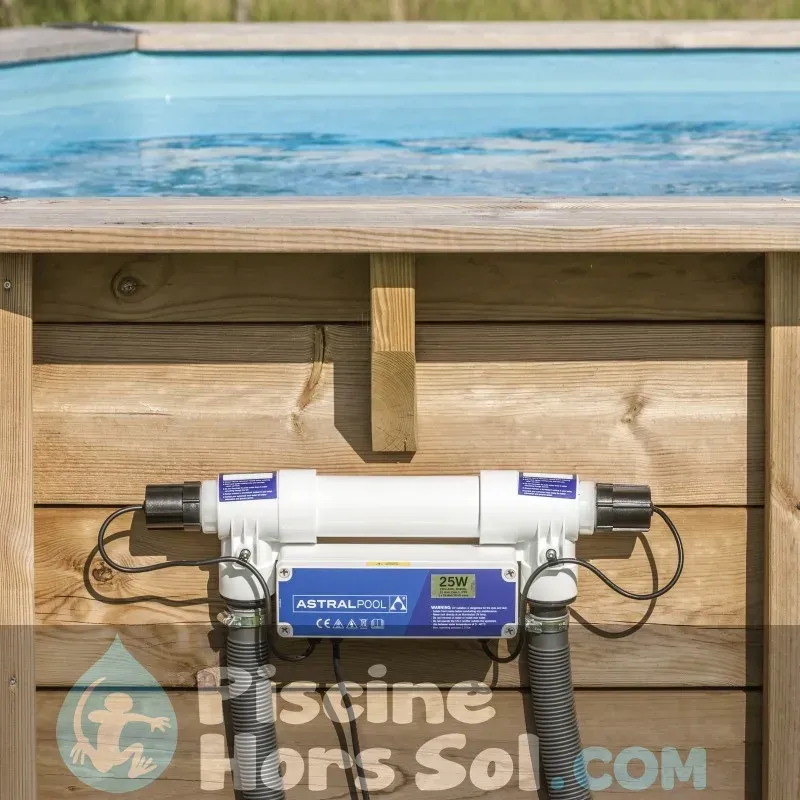 Mini-pompe à chaleur Mini 25 - 2.5 kW - Pour piscines hors sol jusqu'à 20  m3 105772