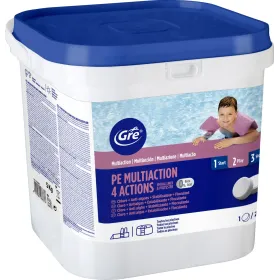 Chlore Gre 4 Actions sans Sulfate de Cuivre et Acide Borique